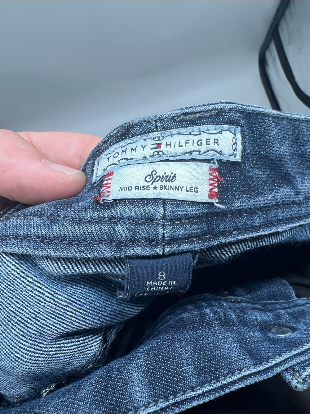 Tommy Hilfiger Women's Skinny Jeans in Medium Blue Wash